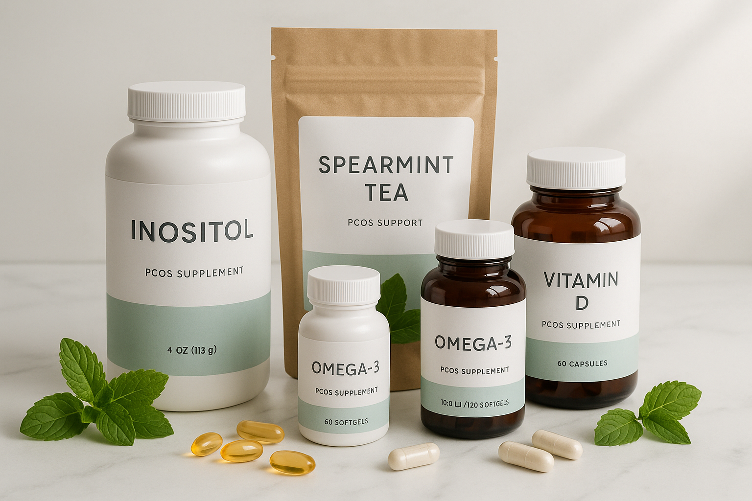 PCOS, FERTILITY AND HORMONAL IMBALANCE SUPPLEMENTS