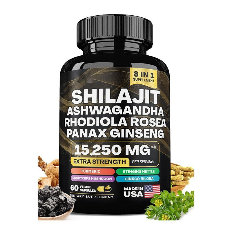 Shilajit, Ashwagwanda,Rhodiola Rosea ,Pinax Ginseng