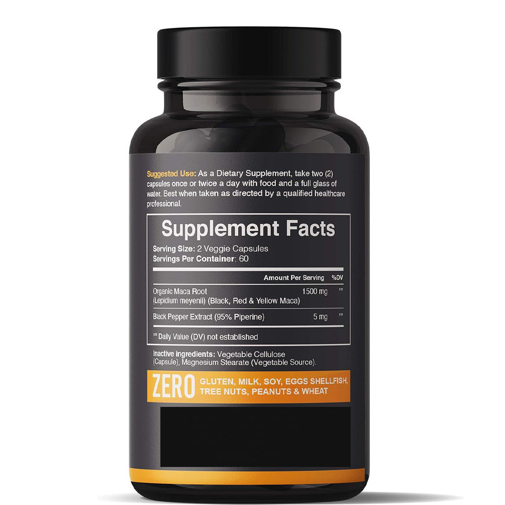 Maca extra strength ( red , yellow & black maca )